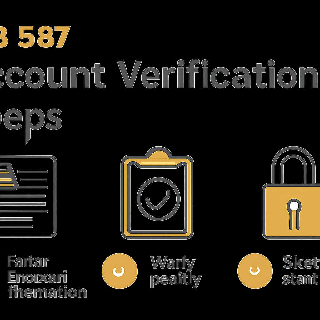 An educational diagram detailing the verification process for BG 567 accounts.