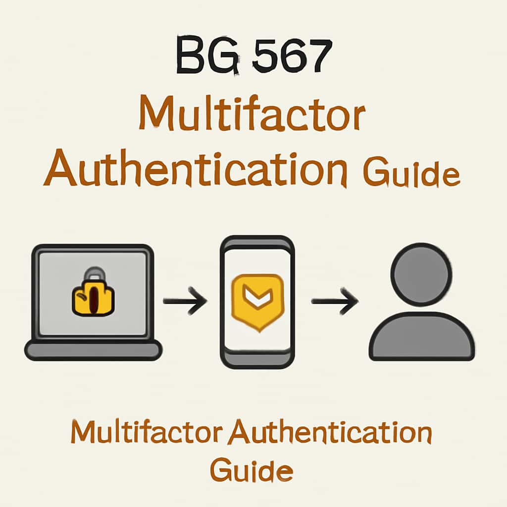 Illustration for BG 567 Multifactor Authentication Guide.
